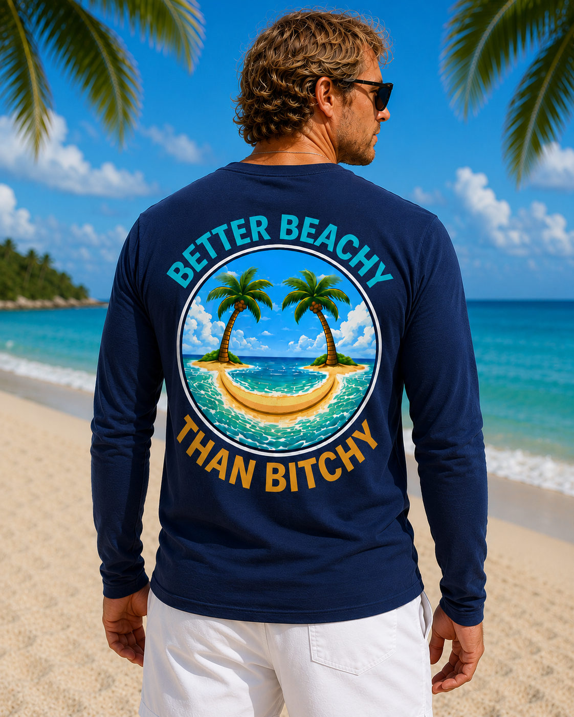 Unisex Long Sleeve Deep Navy